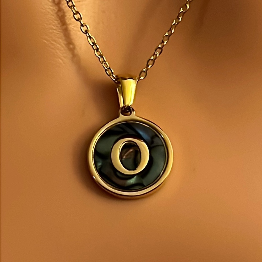 O Letter Necklace